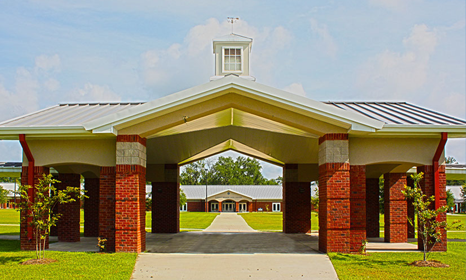 Gazebo and Fine Arts Building